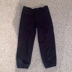 Black Mizuno Softball Pants
